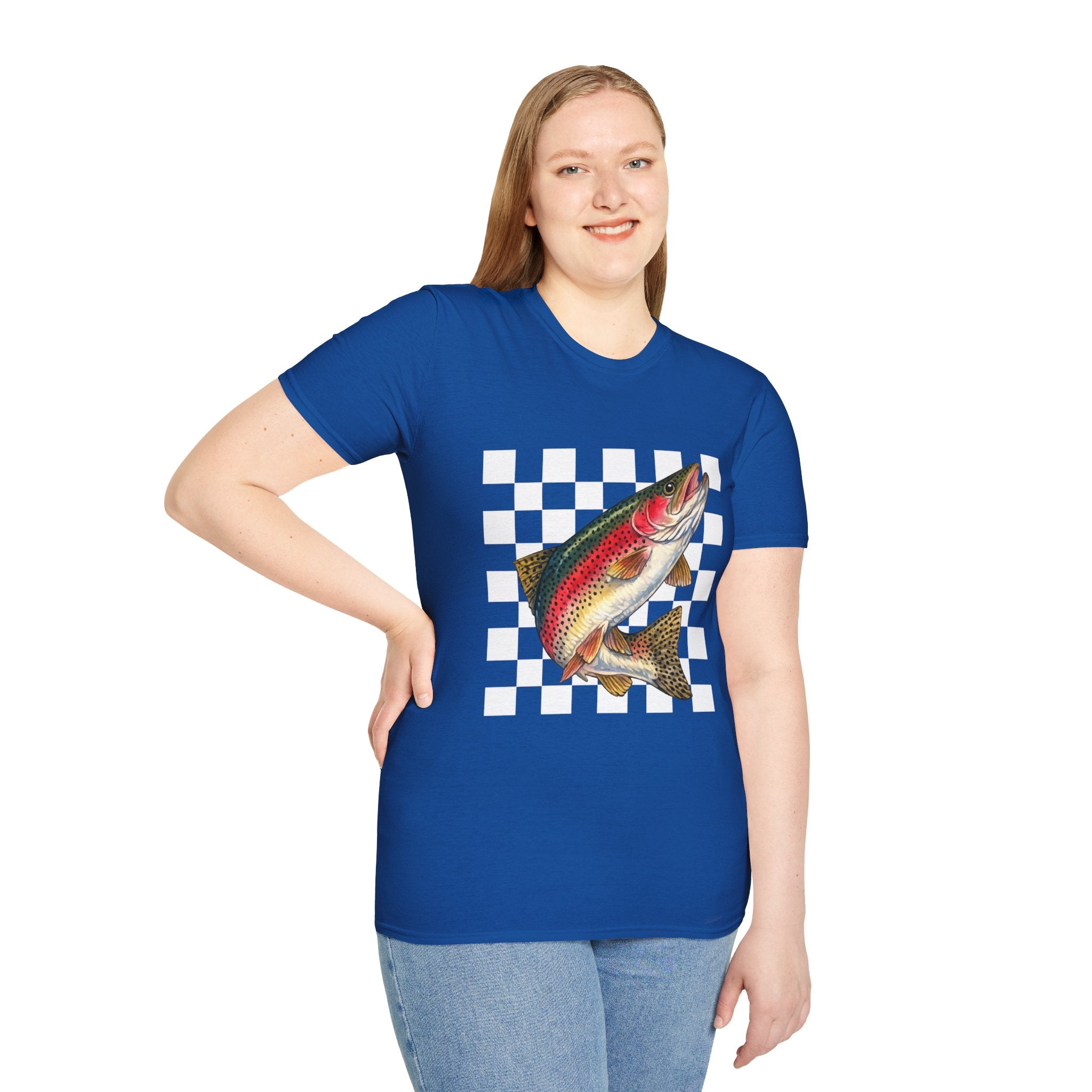 Rainbow Trout T-Shirt — Vintage Fish Graphic Tee for Anglers & Outdoors