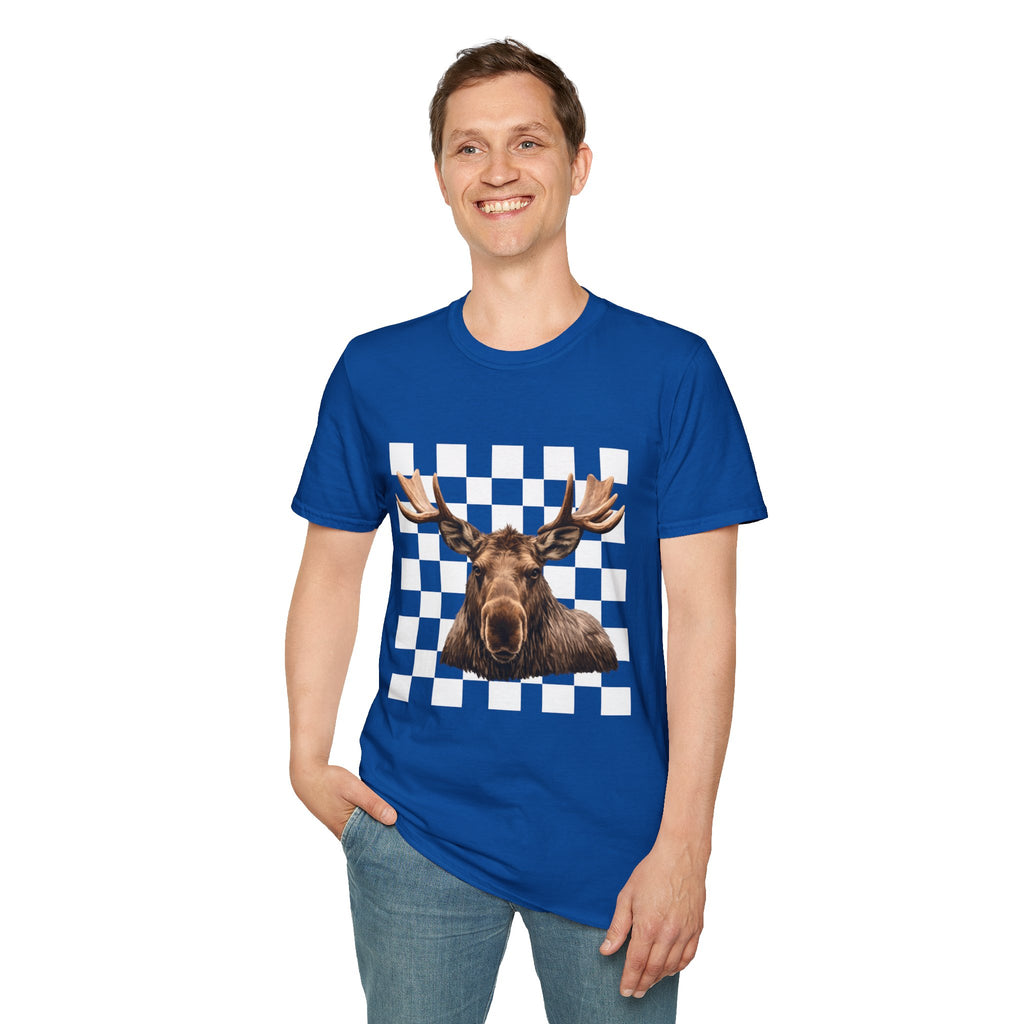 Moose Head T-Shirt — Rustic Wildlife Graphic Tee