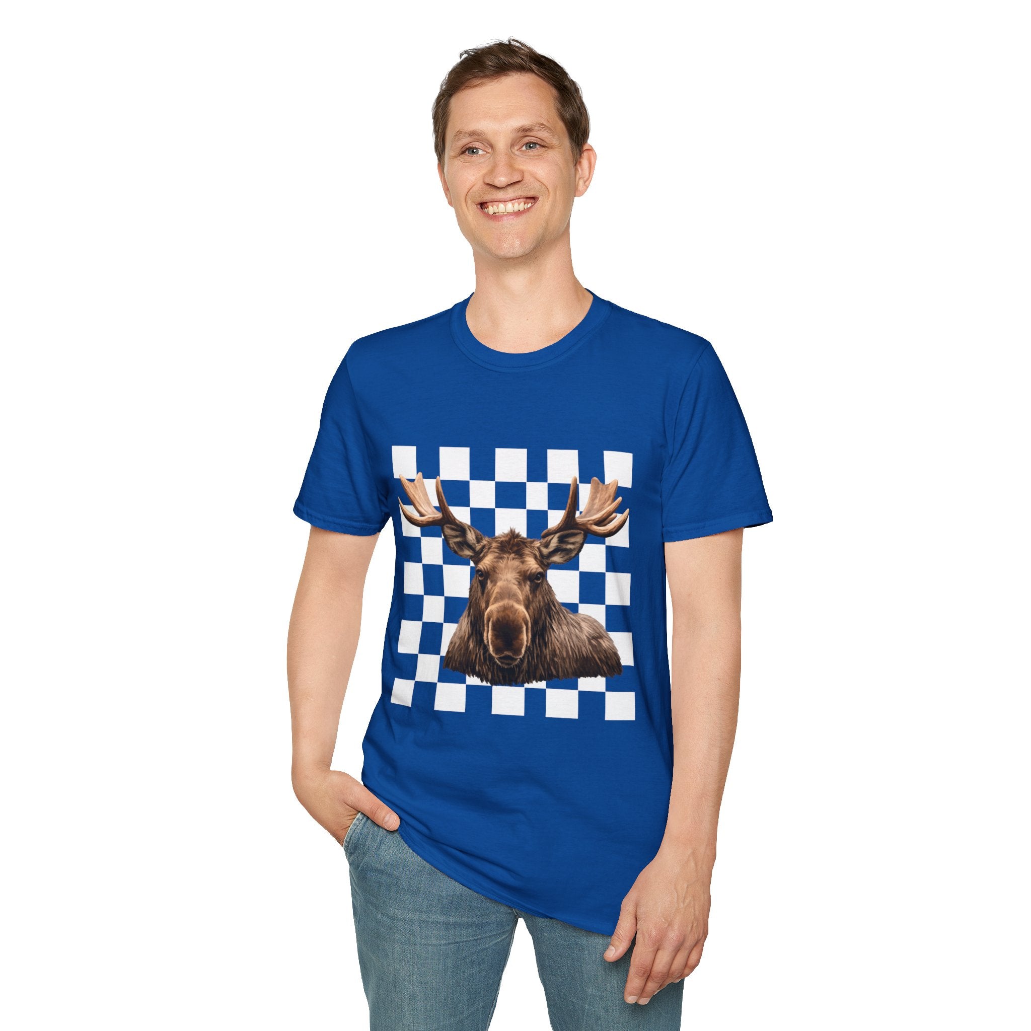 Moose Head T-Shirt — Rustic Wildlife Graphic Tee