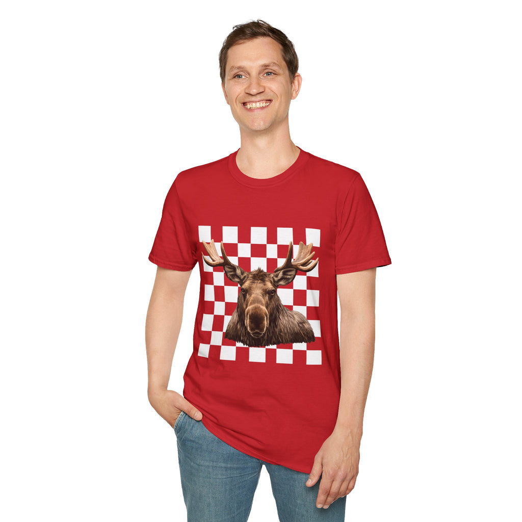 Moose Head T-Shirt — Rustic Wildlife Graphic Tee