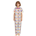 Kids Short Sleeve Long Pants Pajama Set
