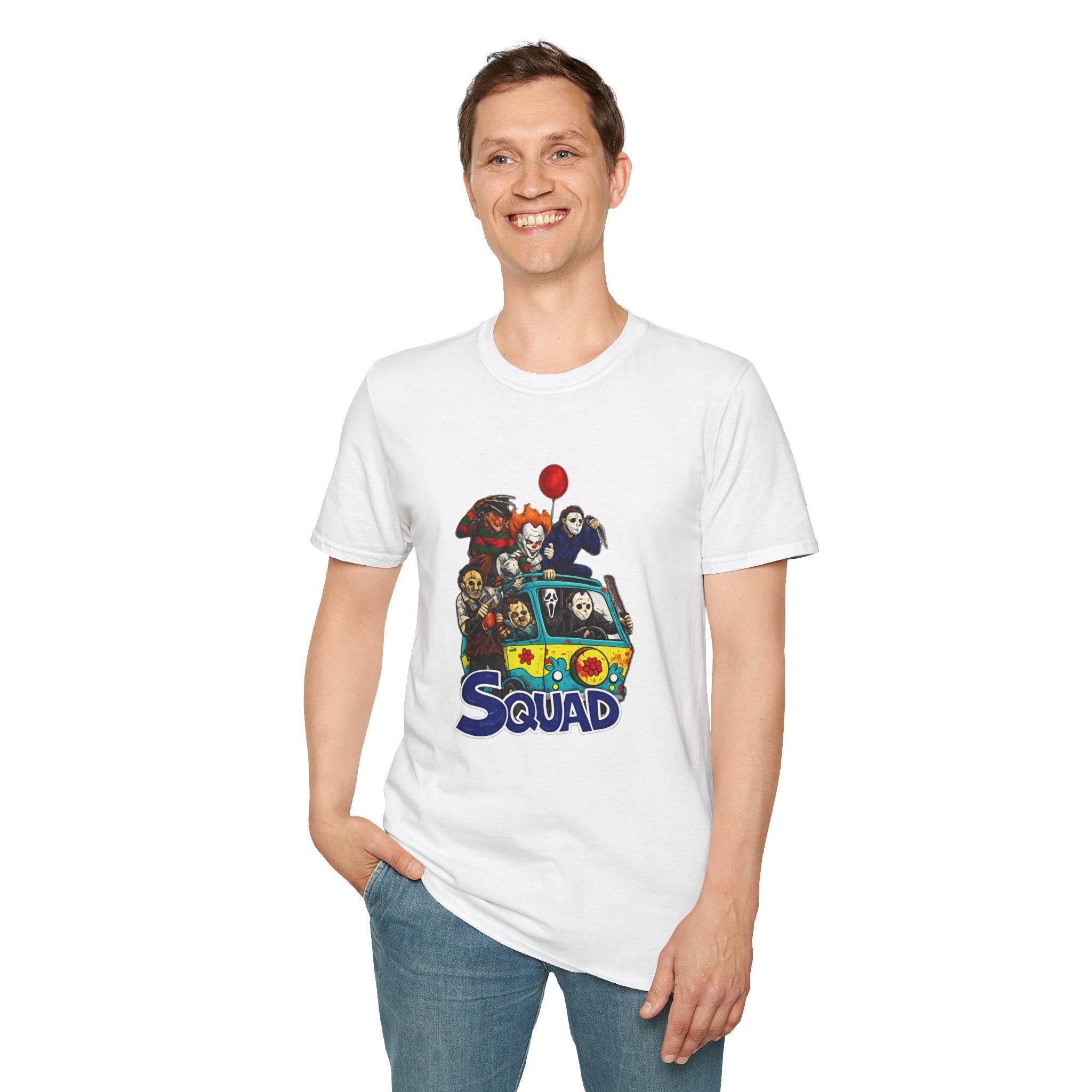 Horror Villains Squad T-Shirt