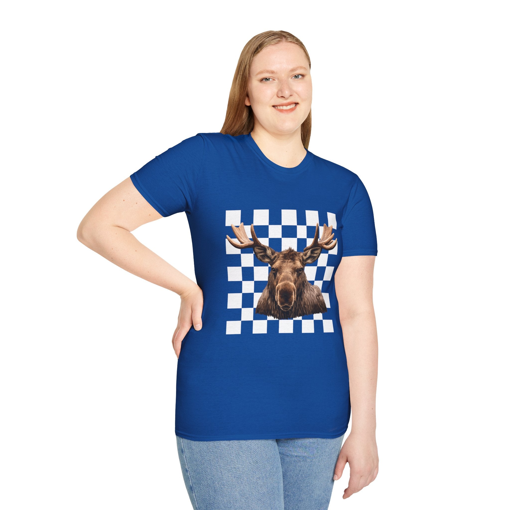 Moose Head T-Shirt — Rustic Wildlife Graphic Tee