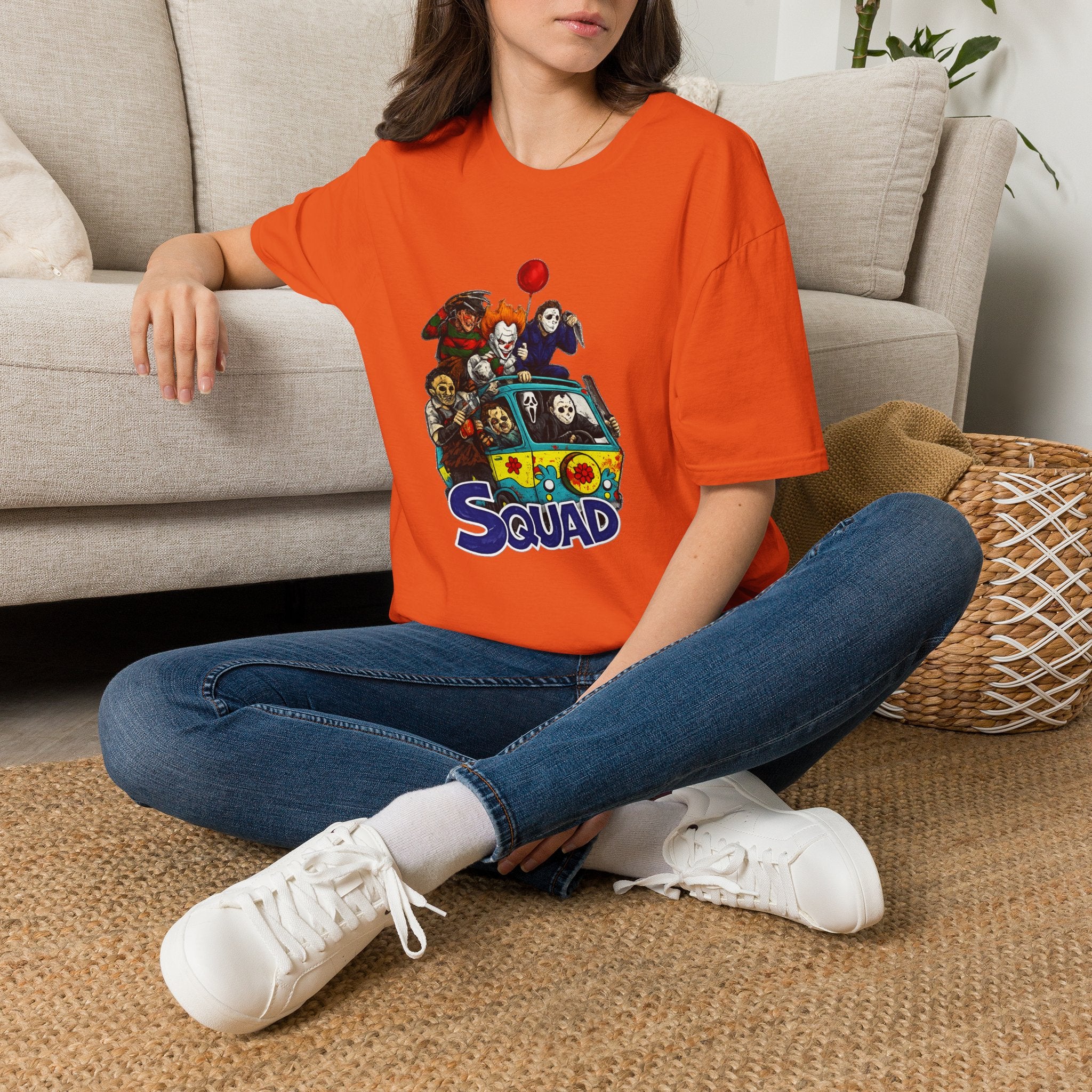 Horror Villains Squad T-Shirt