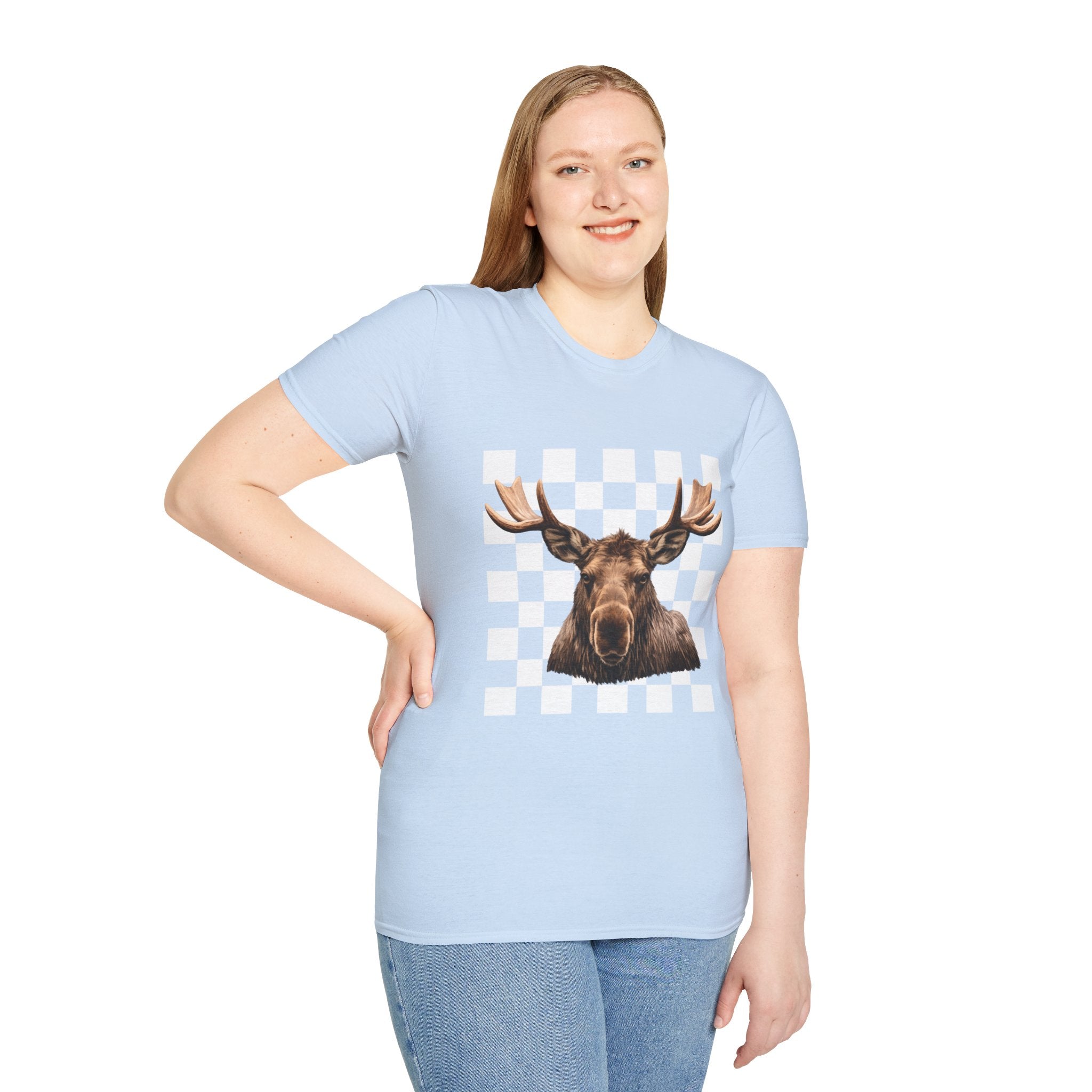 Moose Head T-Shirt — Rustic Wildlife Graphic Tee