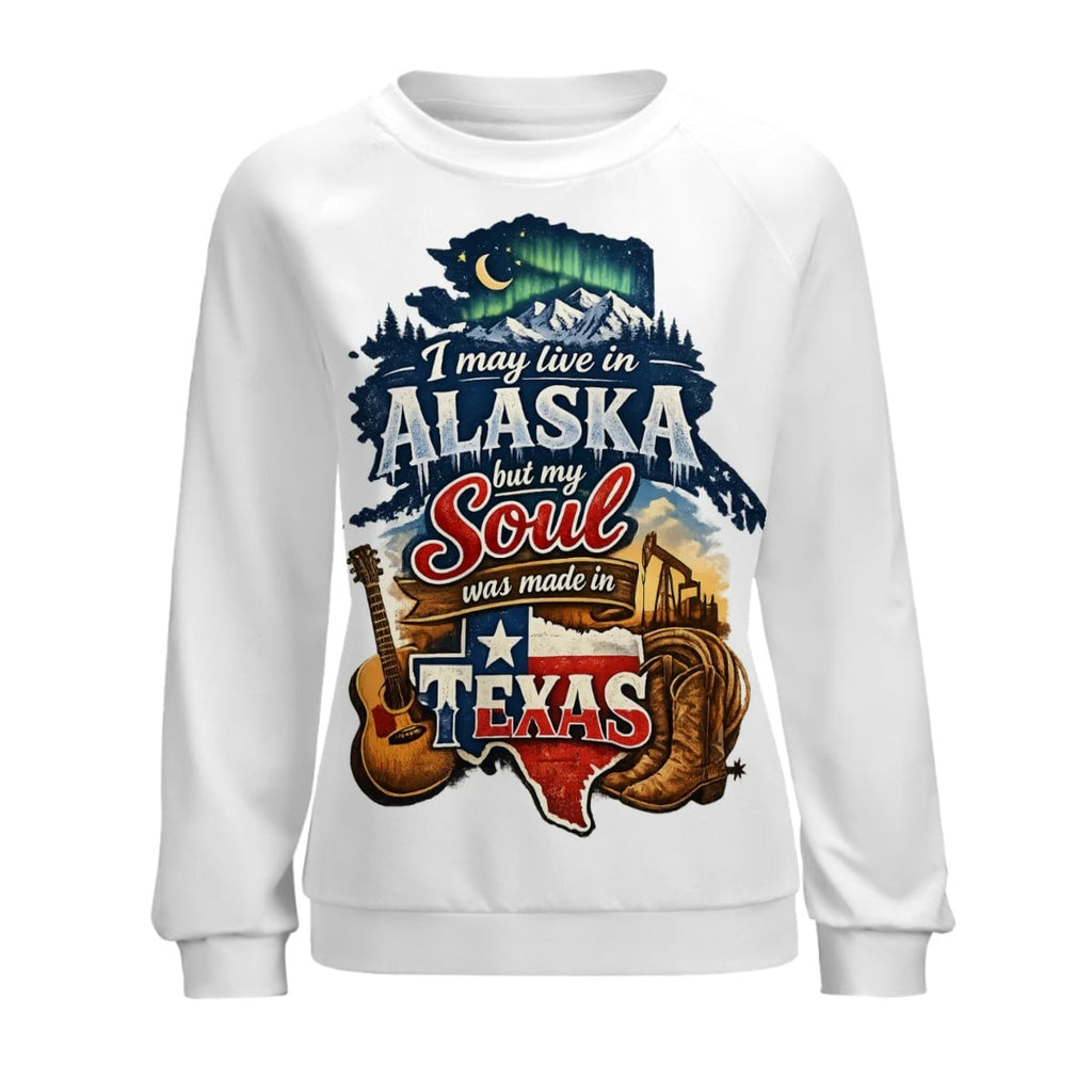 Raglan Crewneck Sweatshirts Women