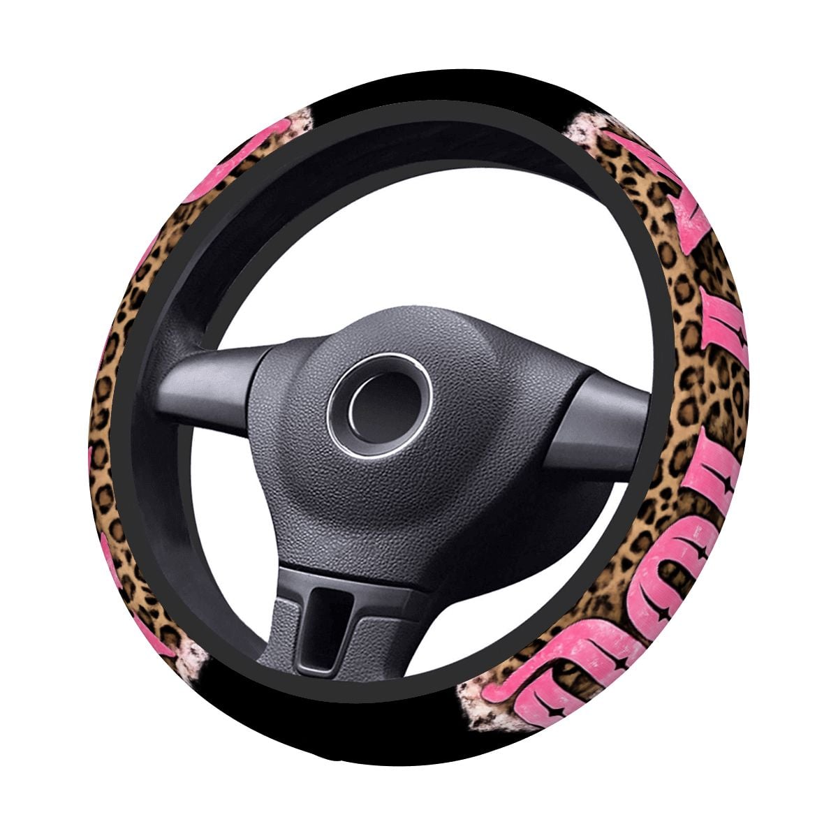 Dolly Thickened Elastic Car Steering Wheel Cover