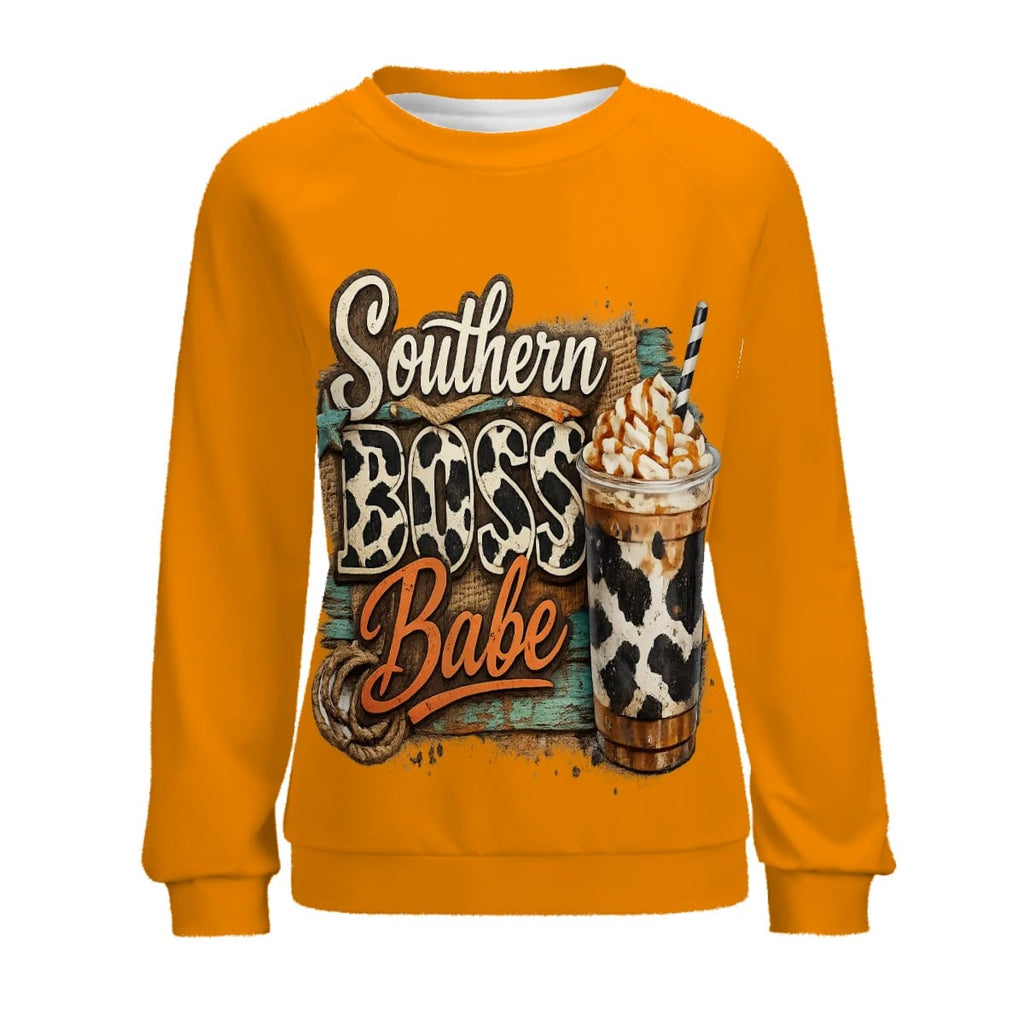 Raglan Crewneck Sweatshirts Women