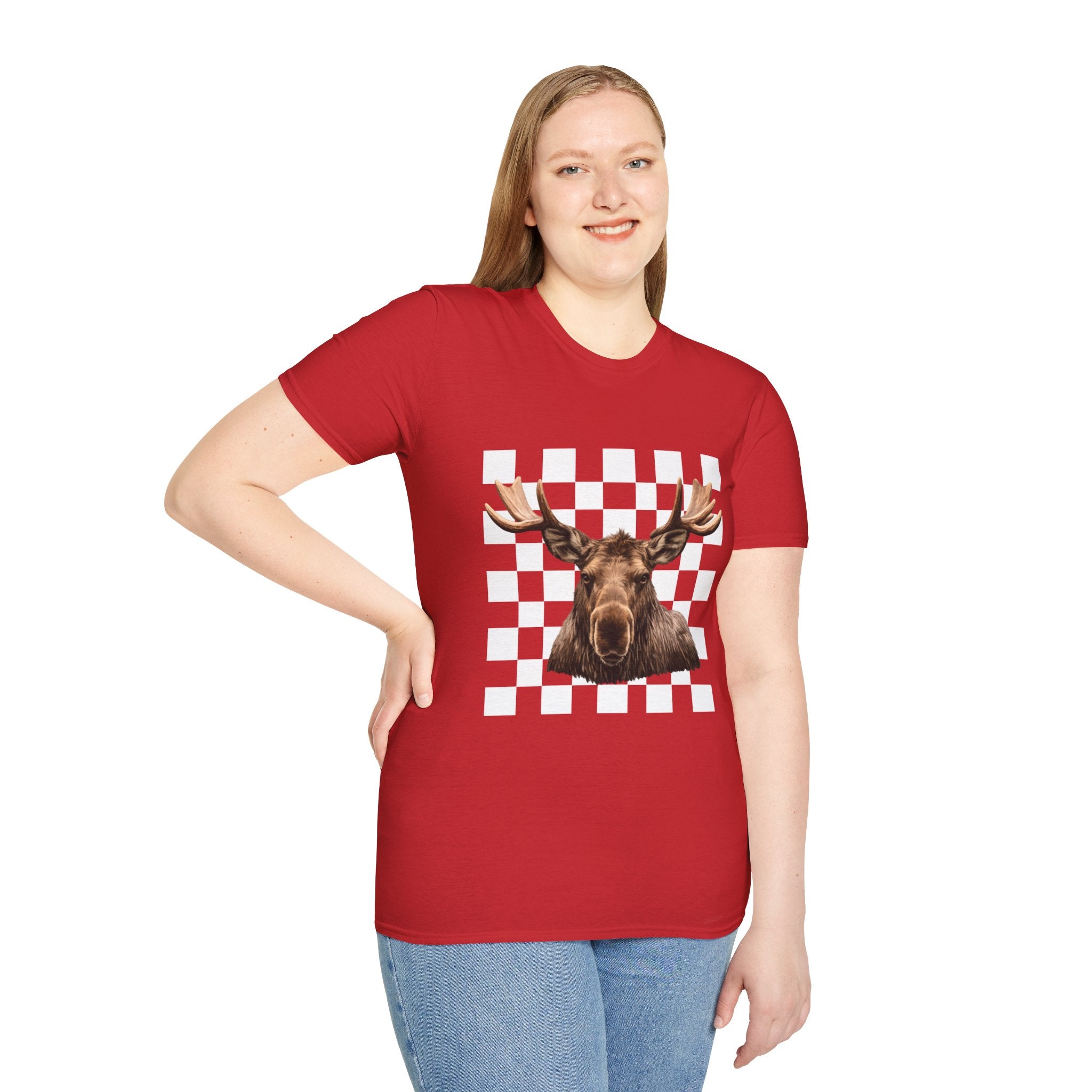 Moose Head T-Shirt — Rustic Wildlife Graphic Tee
