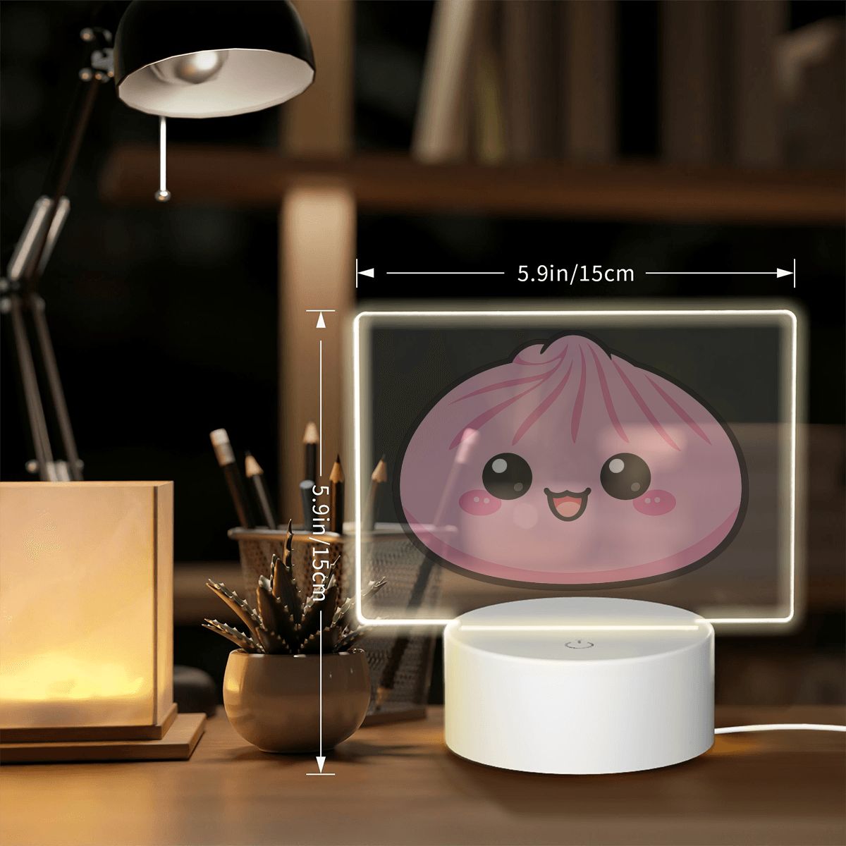Rectangular Acrylic Night Light