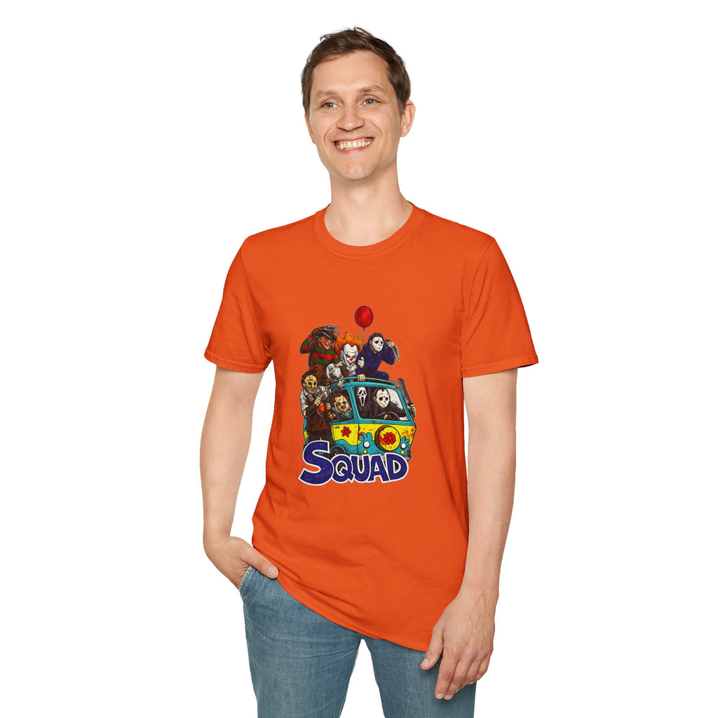 Horror Villains Squad T-Shirt