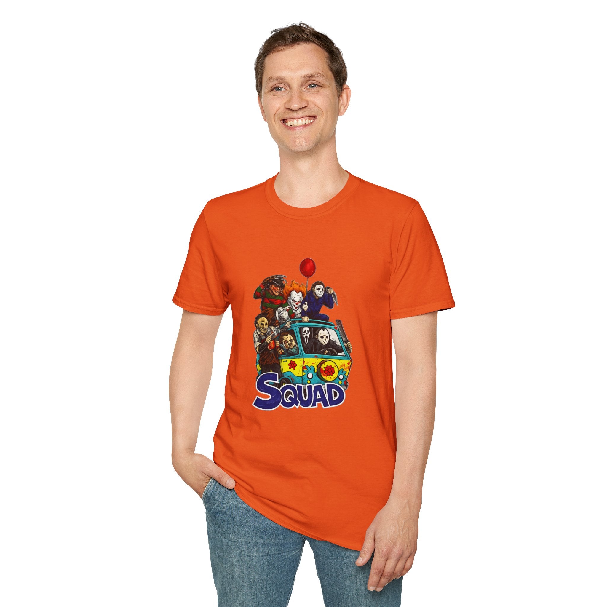 Horror Villains Squad T-Shirt