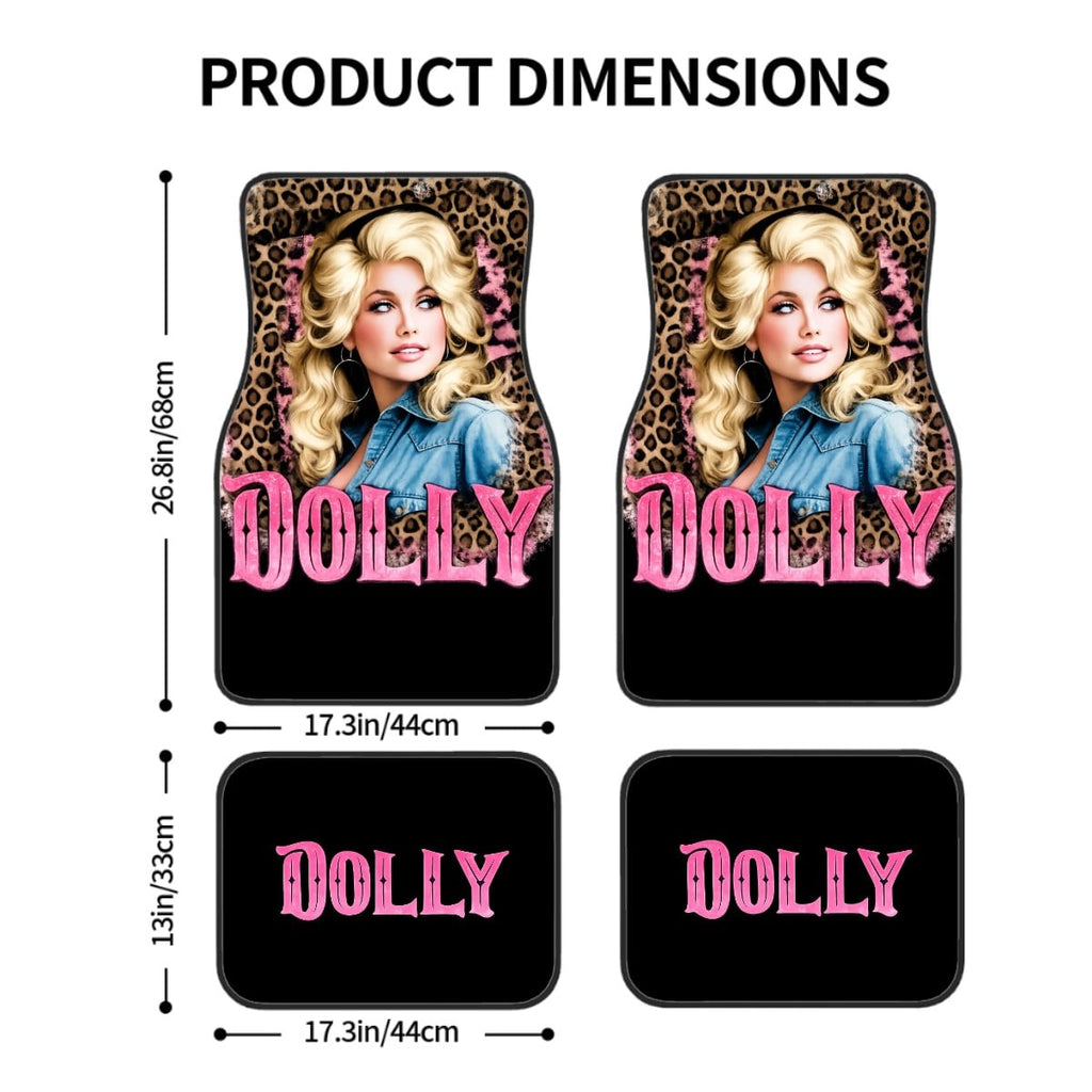 Dolly Car Mat Set of 4