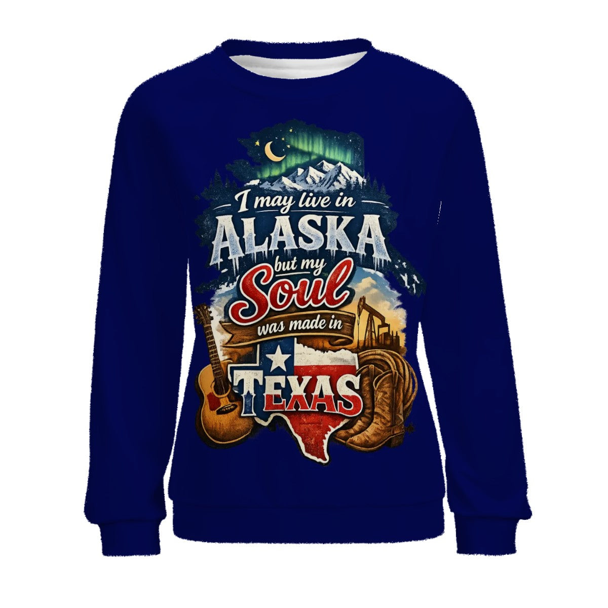 Raglan Crewneck Sweatshirts Women