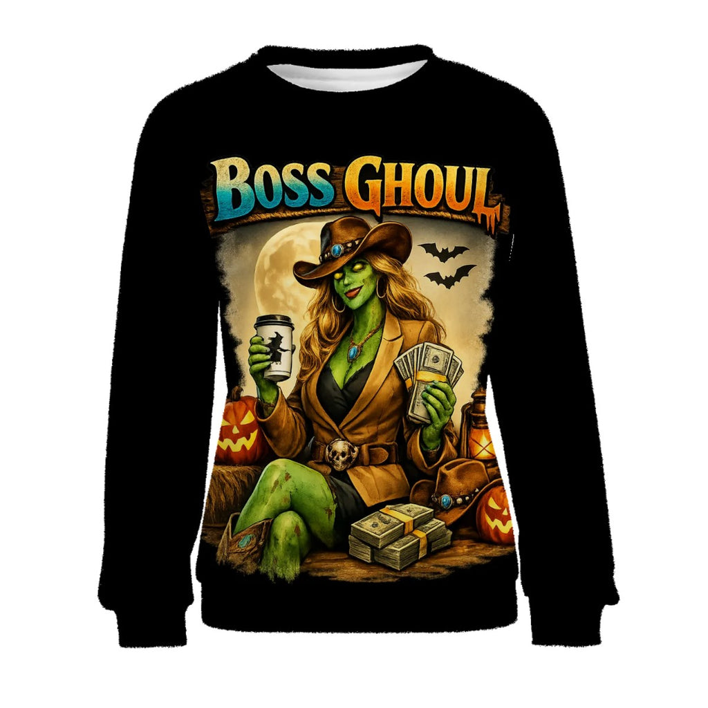 Raglan Crewneck Sweatshirts Women