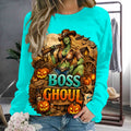 Raglan Crewneck Sweatshirts Women