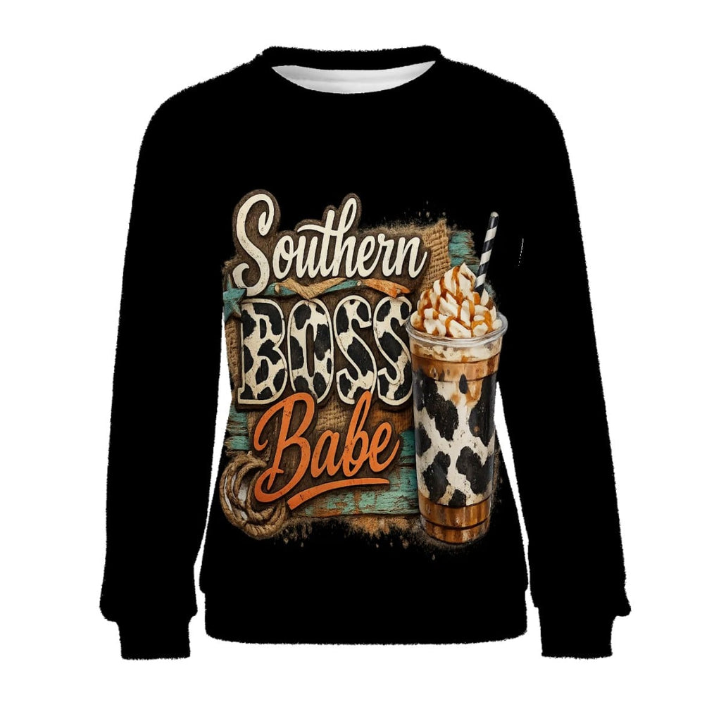 Raglan Crewneck Sweatshirts Women