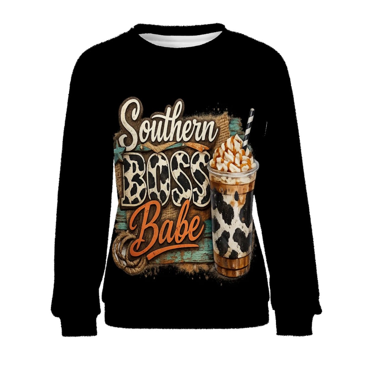 Raglan Crewneck Sweatshirts Women