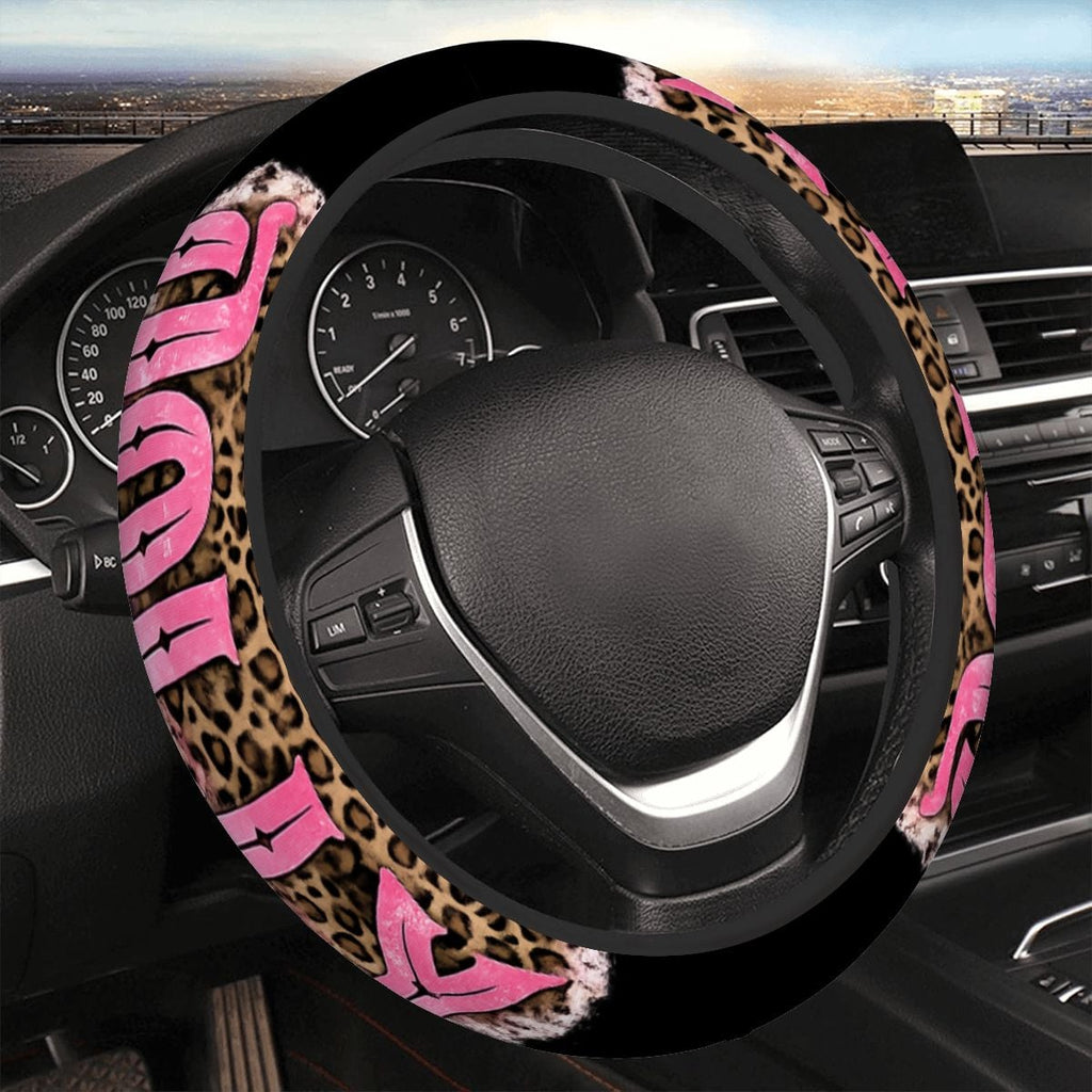 Dolly Thickened Elastic Car Steering Wheel Cover