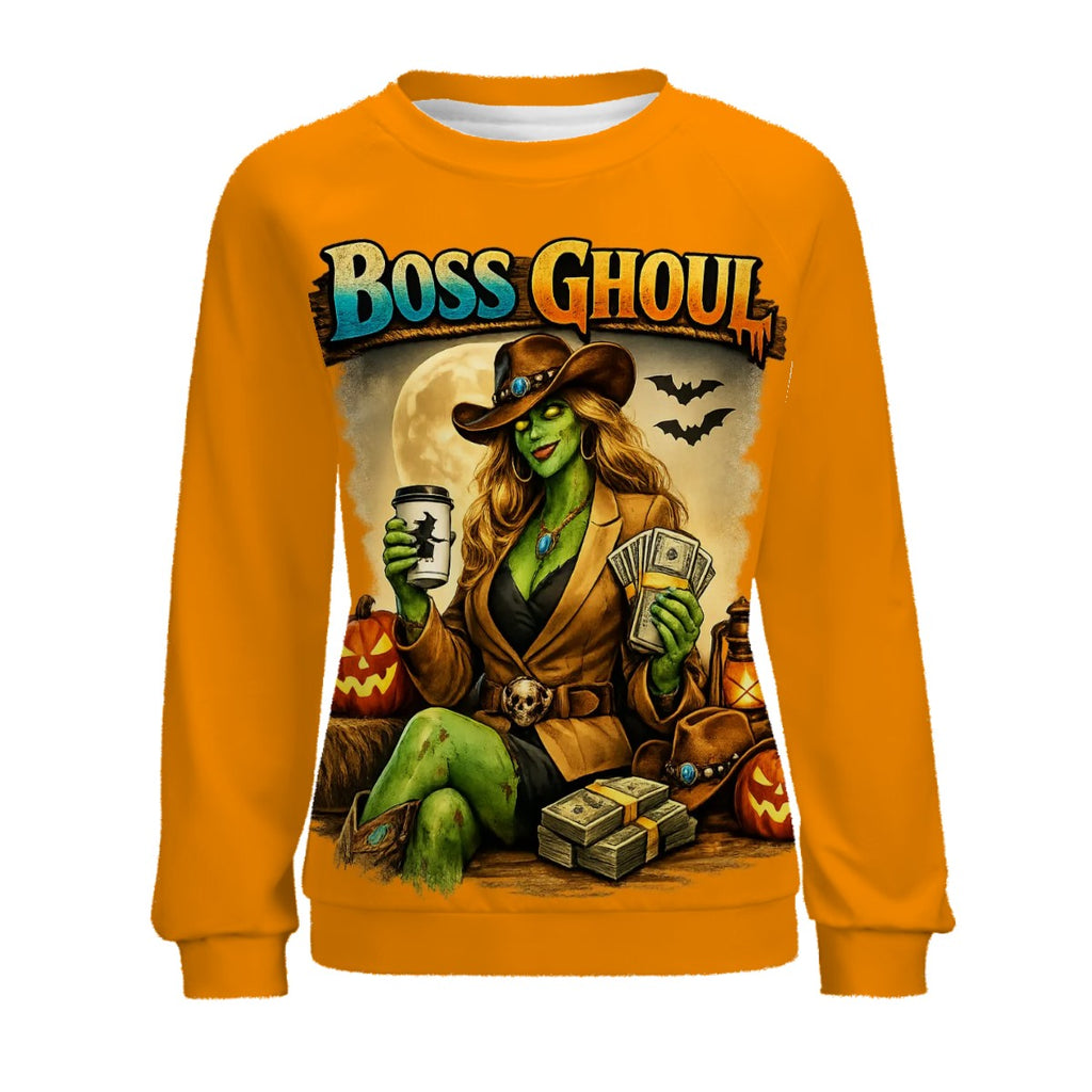 Raglan Crewneck Sweatshirts Women