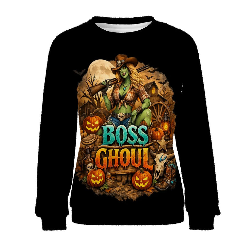 Raglan Crewneck Sweatshirts Women