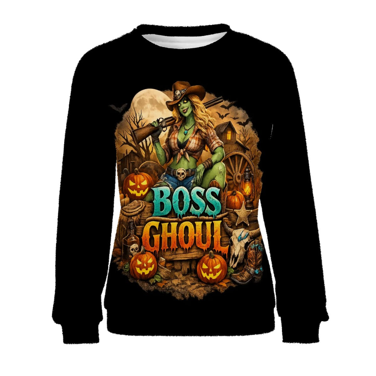 Raglan Crewneck Sweatshirts Women