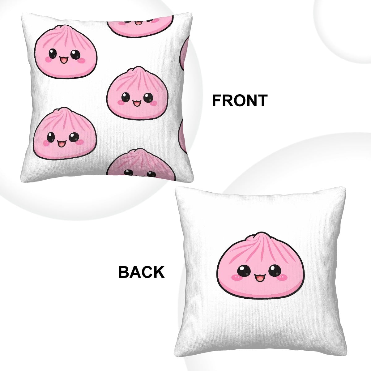Corduroy Throw Pillow Covers (DoubleSided Design)