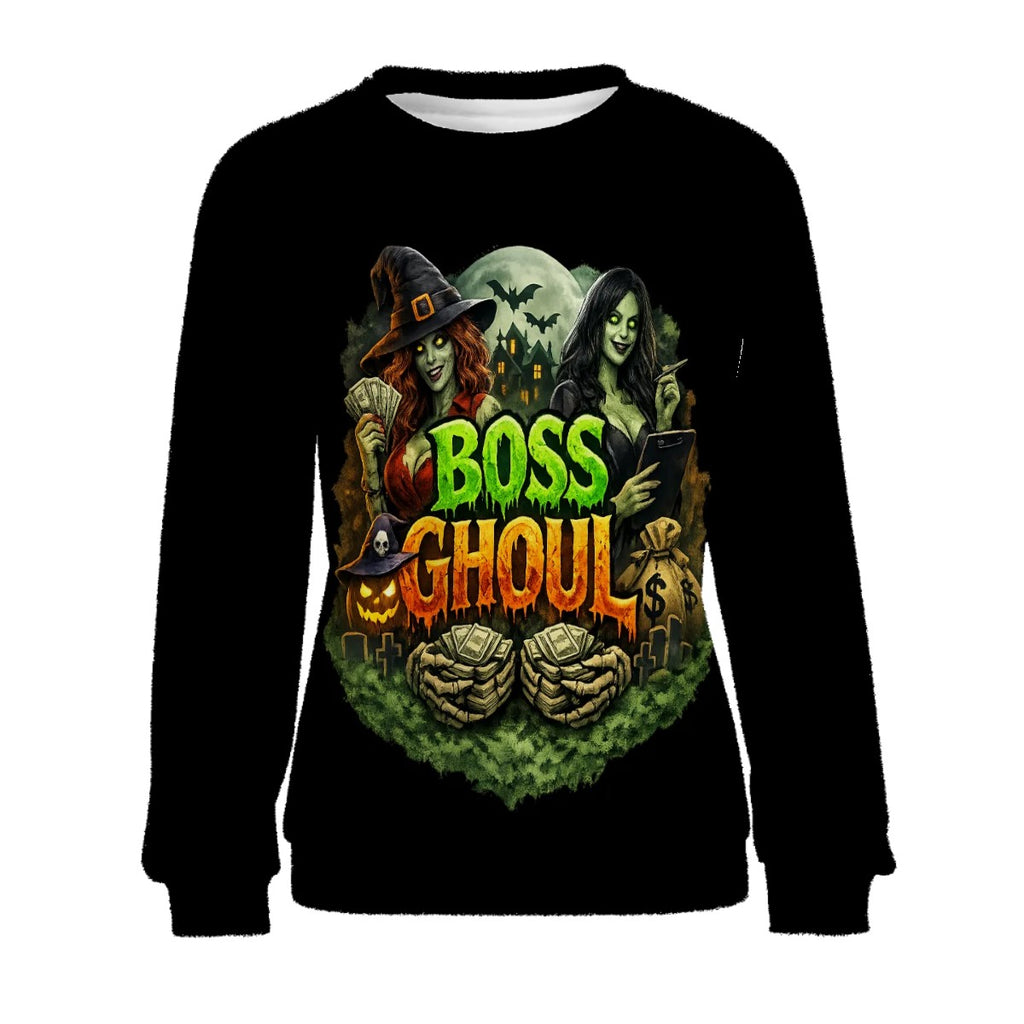 Raglan Crewneck Sweatshirts Women